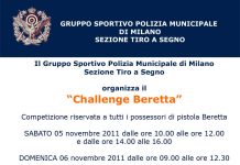 Le pistole Beretta al Tsn di Milano